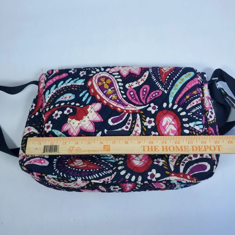 Vera Bradley Essential Tote Shoulder Bag Haymarket Paisley